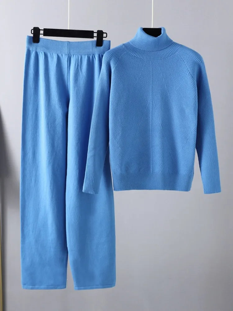 Cable Pattern Lounge Set | Women's Loungewear Set 7