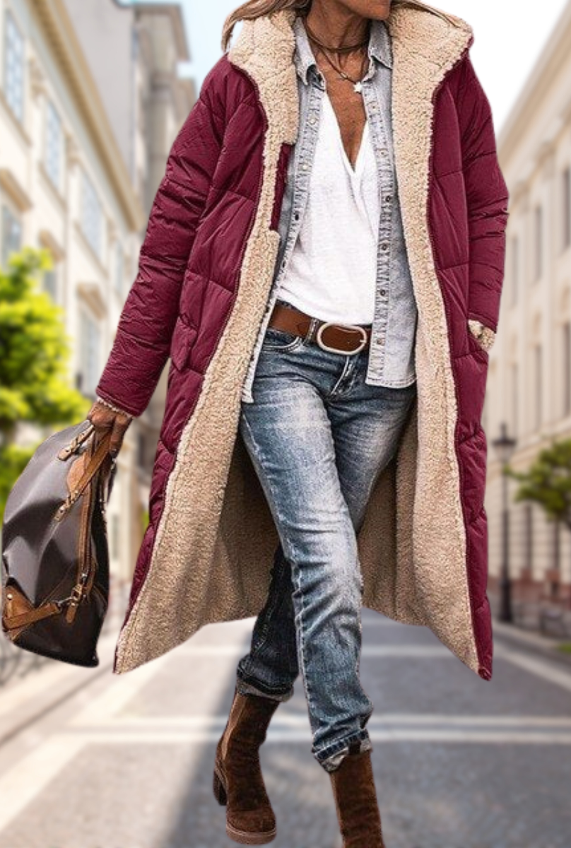 Camila Reversible Winter Jacket | Women's Luxury Coat 6