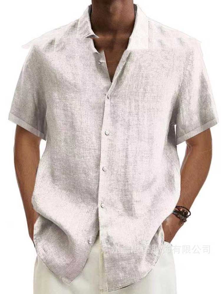 Men's Lightweight Linen Shirt | Summer Essential 9