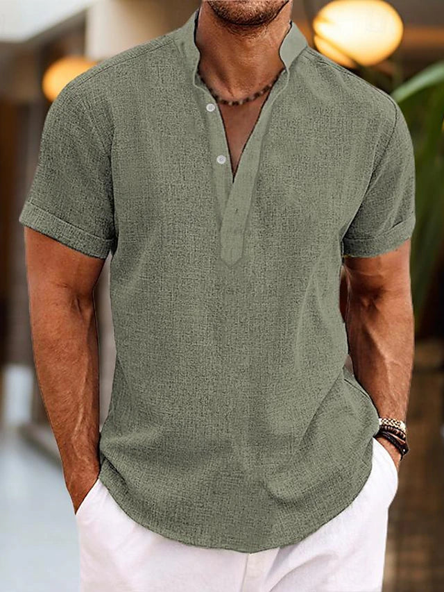 Men's Airy Linen Shirt | Summer Essential 9