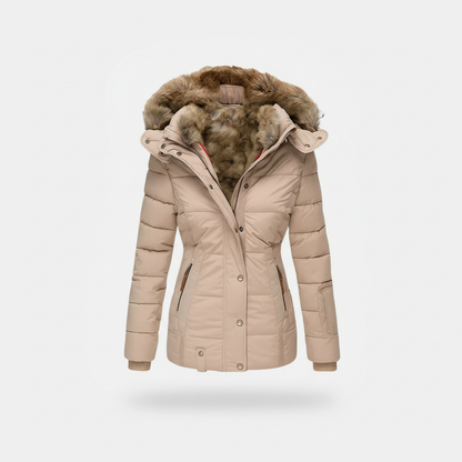 Women's Faux Fur Winter Coat | Elegant Winter Coats Women
