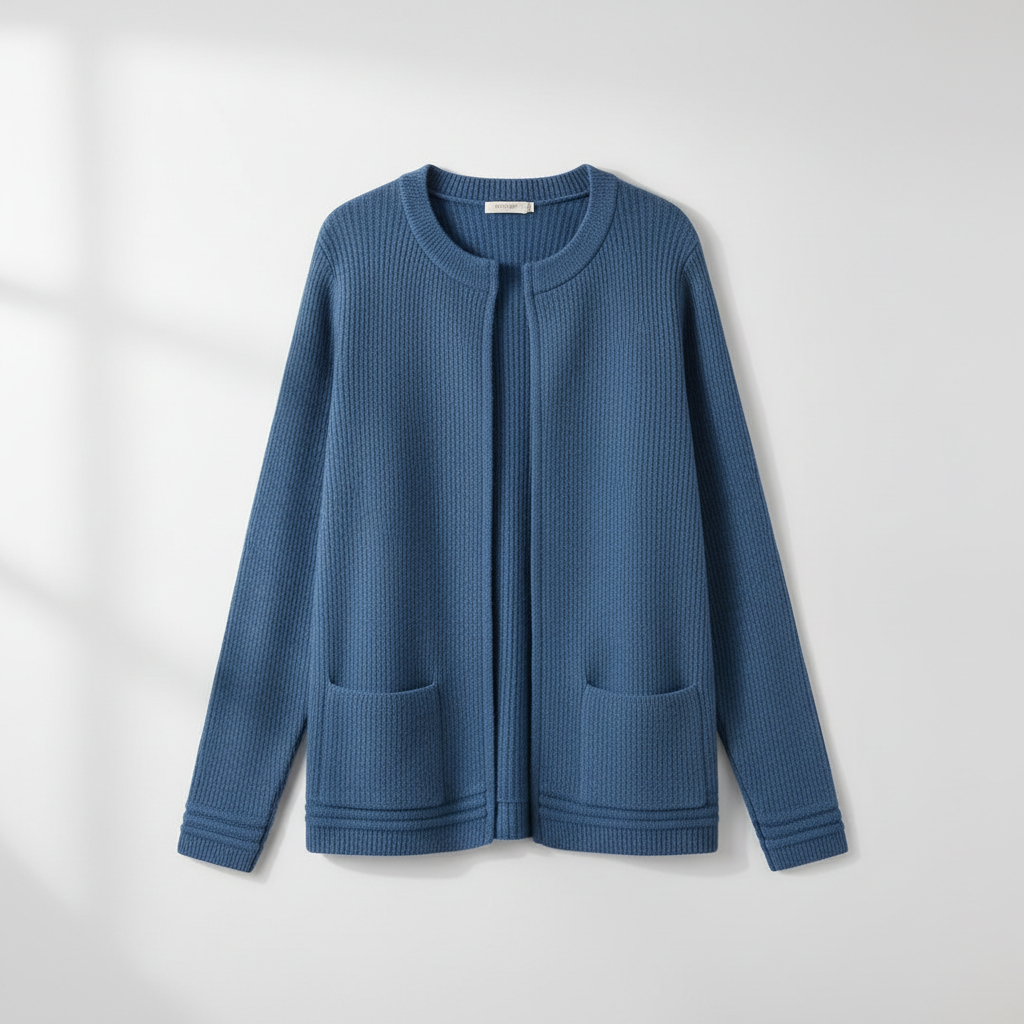 Black Long Cardigan | Stylish Knit Layering Piece for Women