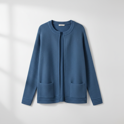 Black Long Cardigan | Stylish Knit Layering Piece for Women