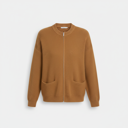 Black Long Cardigan | Stylish Knit Layering Piece for Women