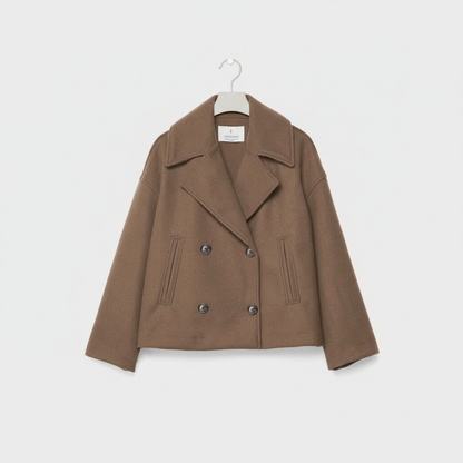 Double Breasted Women's Coat | Stylish Winter Outerwear