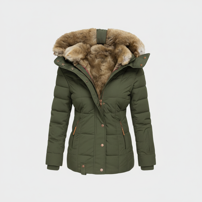Women's Faux Fur Winter Coat | Elegant Winter Coats Women
