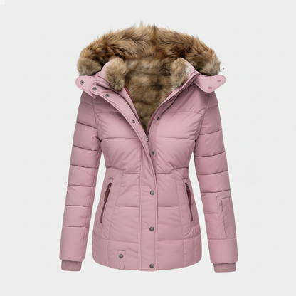 Women's Faux Fur Winter Coat | Elegant Winter Coats Women