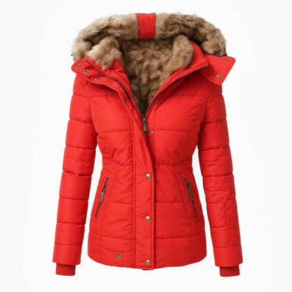 Women's Faux Fur Winter Coat | Elegant Winter Coats Women