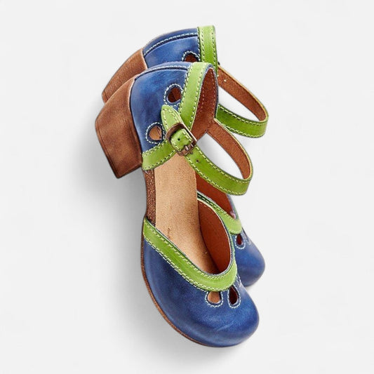 Amalia | Ergonomic Low Heel Sandals for Women 0