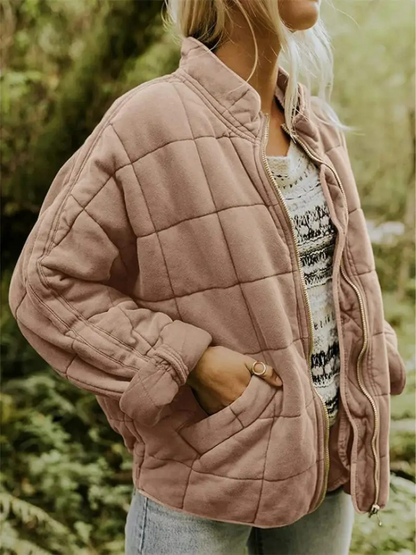 Black Quilted Jacket | Women's Winter Coats 6