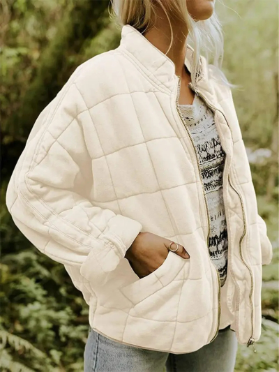 Black Quilted Jacket | Women's Winter Coats 9