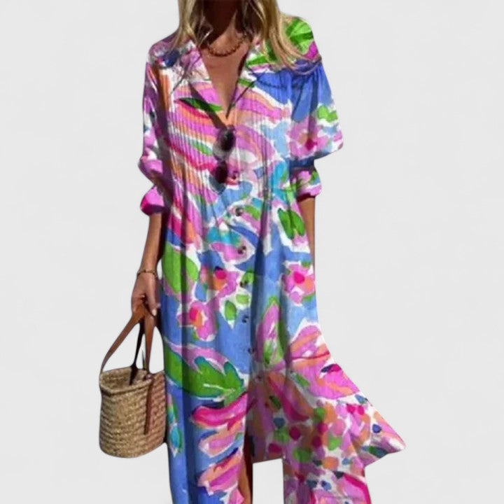 Boho Dress for Women – Colorful Summer Dress, Elegant & Festive | Boho Summer Dress for Every Occasion, Hippie Dress