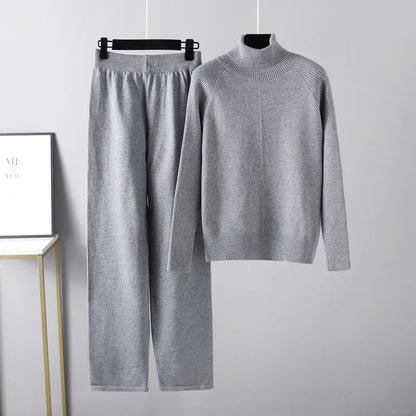 Cable Pattern Lounge Set | Women's Loungewear Set 3