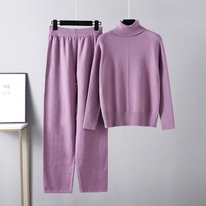 Cable Pattern Lounge Set | Women's Loungewear Set 4