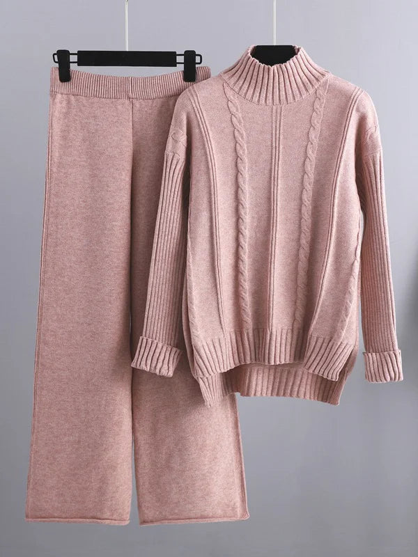 Cable Pattern Lounge Set | Women's Loungewear Set 6