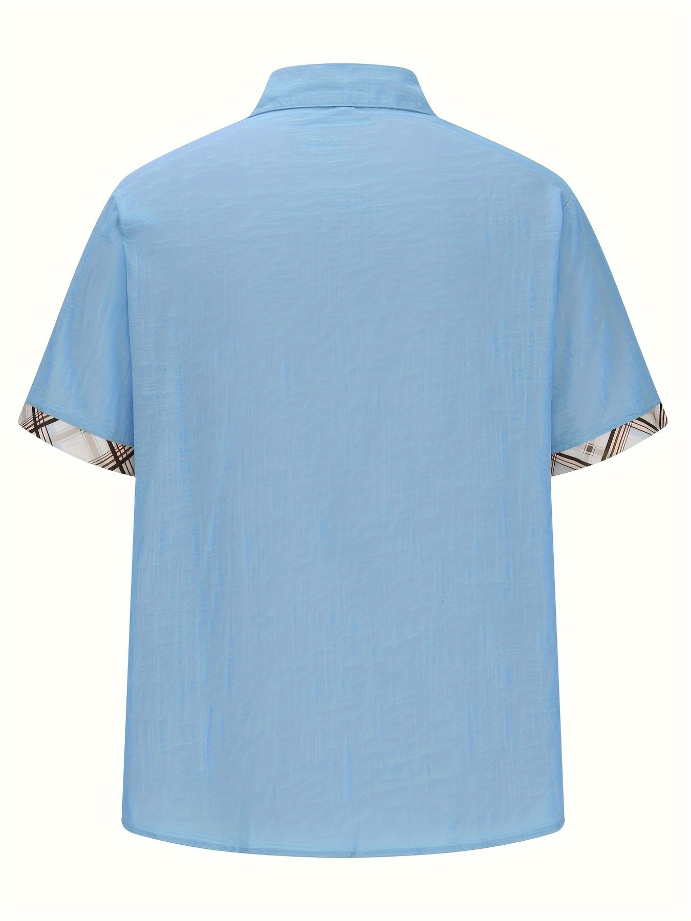 Caden Shirt | Men's Casual Summer T-Shirt with Graphic Check 8