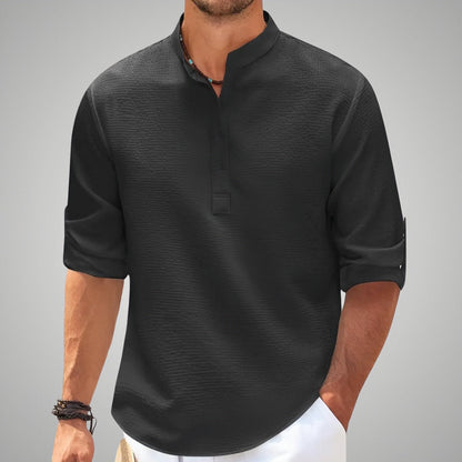 Elegant Summer Shirt | Men's Summer Button Up Shirt 3