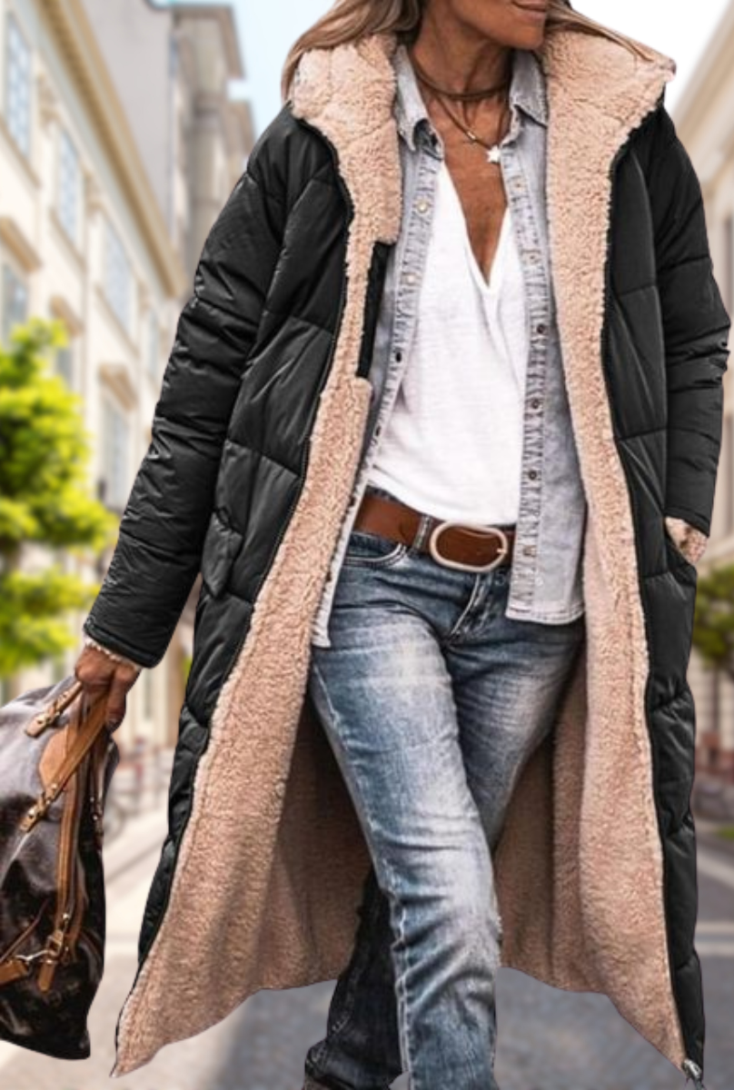 Camila Reversible Winter Jacket | Women's Luxury Coat 3