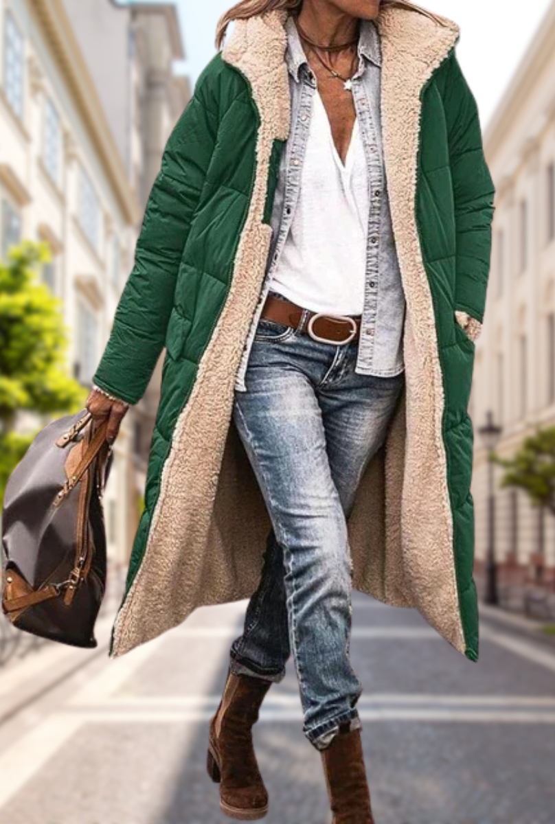 Camila Reversible Winter Jacket | Women's Luxury Coat 5