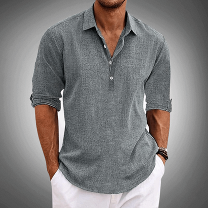 Luis Casual Shirt | Men's Linen Shirt for Effortless Style 3
