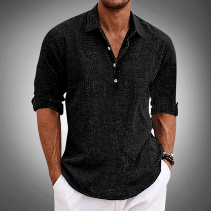 Luis Casual Shirt | Men's Linen Shirt for Effortless Style 4