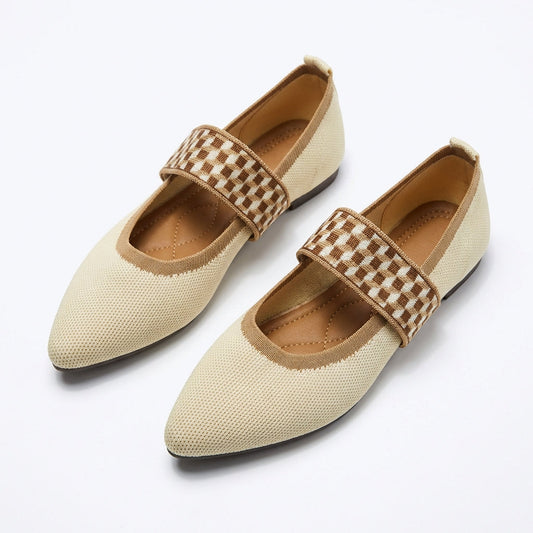 Catalina | Women's Pointe Shoes with Checkered Strap