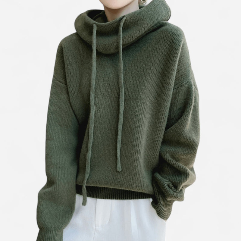Charlot | Merino Wool Turtleneck Sweater for Women 0