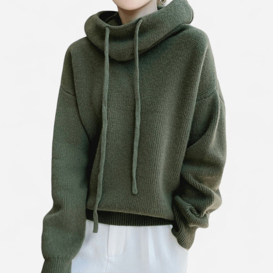 Charlot | Merino Wool Turtleneck Sweater for Women 0