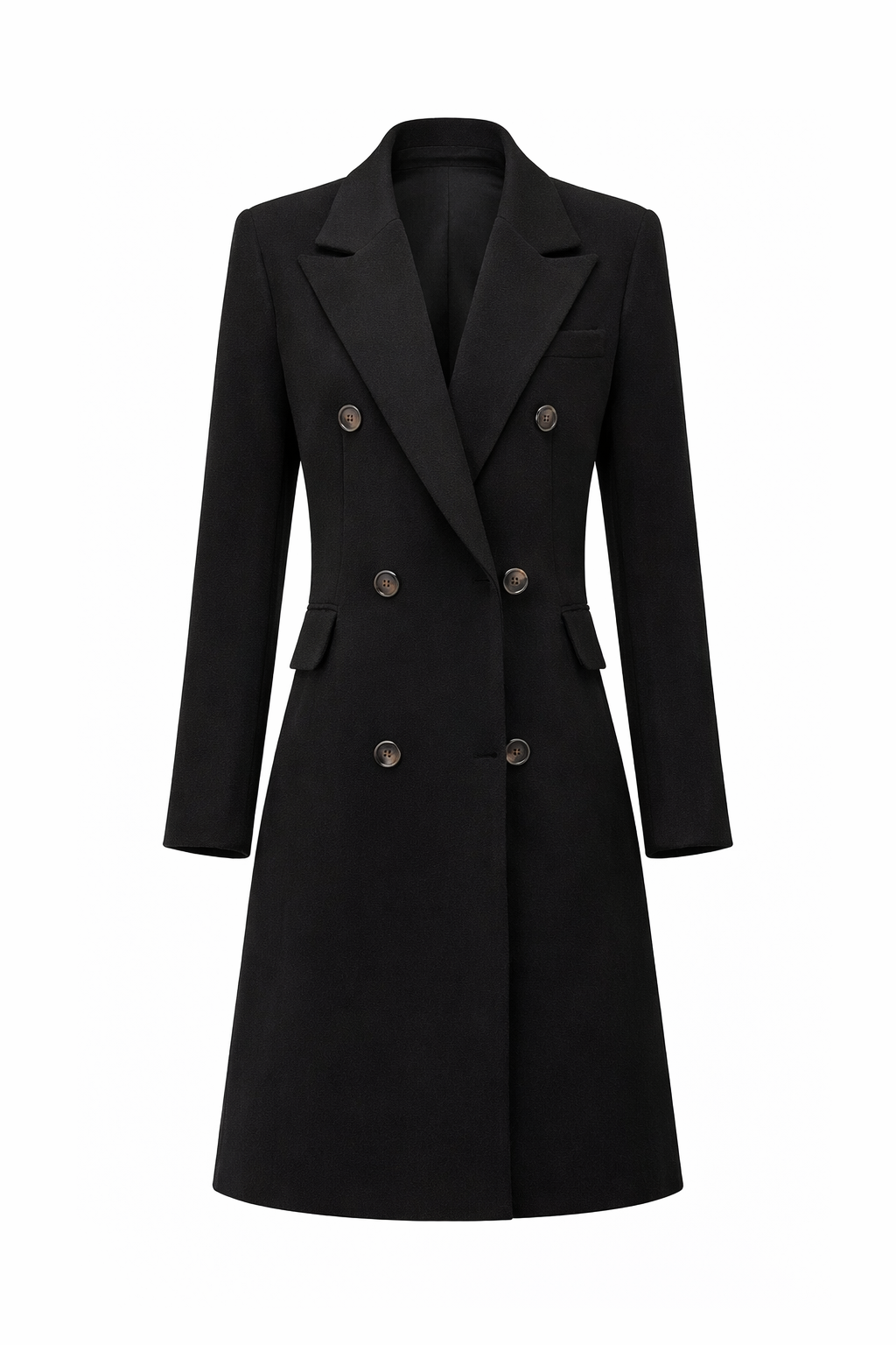 Elegant Long Wool Coat for Women | Winter Outerwear