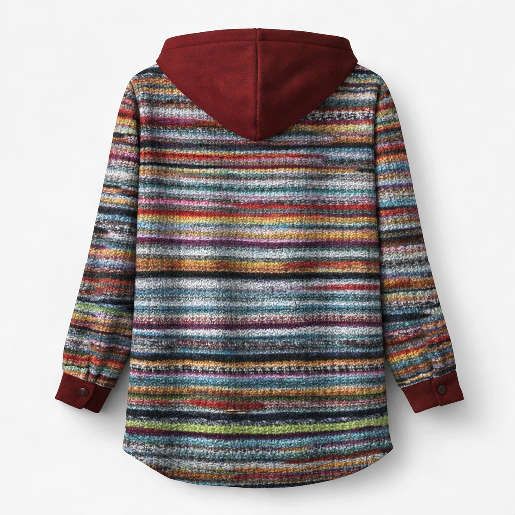 Nela Women's Rain Jacket with Hood | Stylish Hooded Jacket