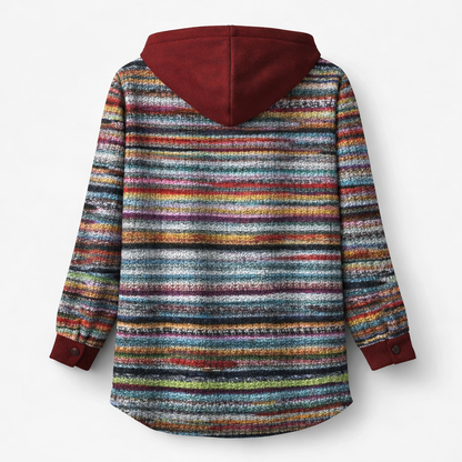 Nela Women's Rain Jacket with Hood | Stylish Hooded Jacket