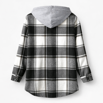 Nela Women's Rain Jacket with Hood | Stylish Hooded Jacket