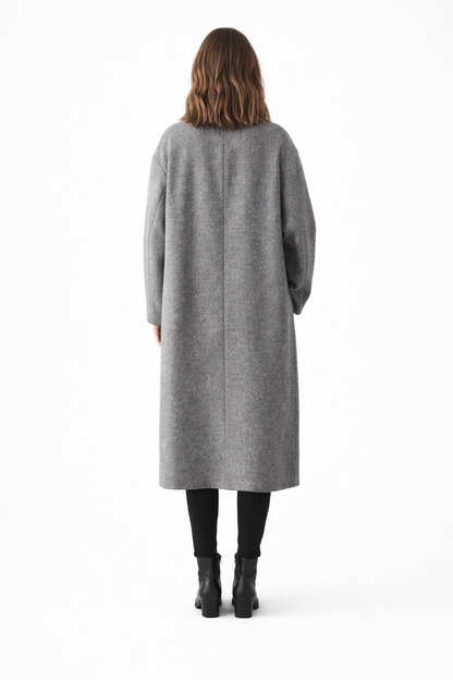 Margot | Oversized Gray Statement Coat