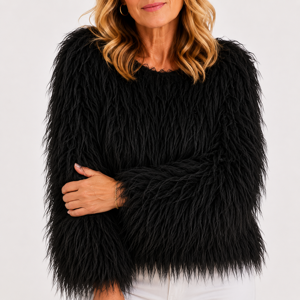 Fluffy Short Jacket | Women's Jacket for All Seasons