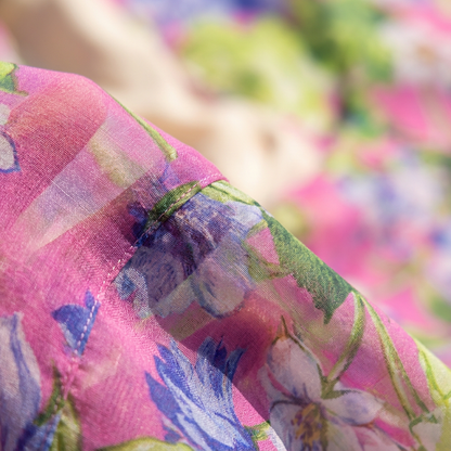 Christina | Women's One-Shoulder Floral Maxi Dress