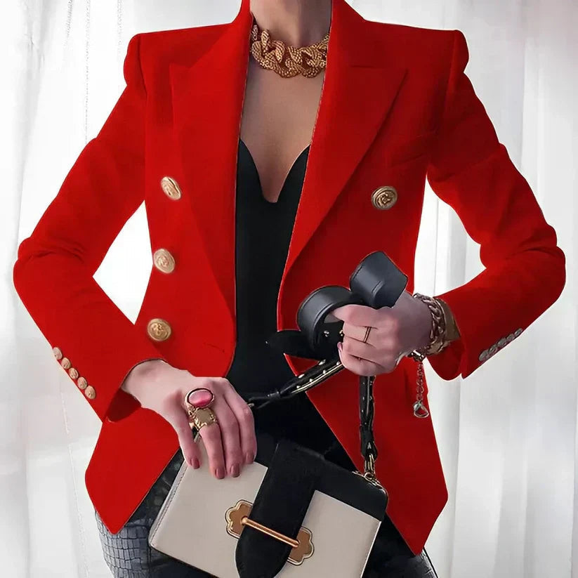 Classic Tailored White Blazer | Women's Elegant Blazer 2