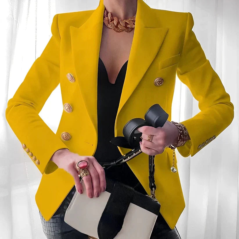 Classic Tailored White Blazer | Women's Elegant Blazer 3