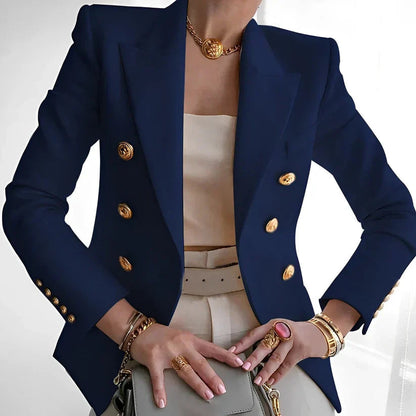 Classic Tailored White Blazer | Women's Elegant Blazer 4