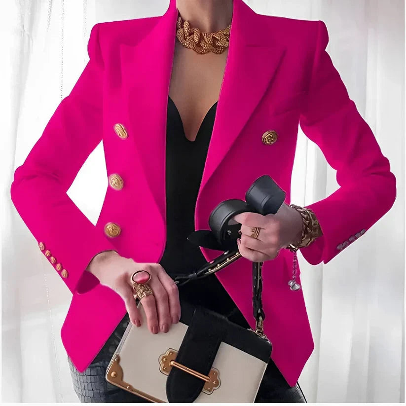 Classic Tailored White Blazer | Women's Elegant Blazer 5