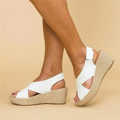 Elegant Black Espadrille Wedge Sandals for Women - Comfortable and Stylish Wedge Espadrilles 5