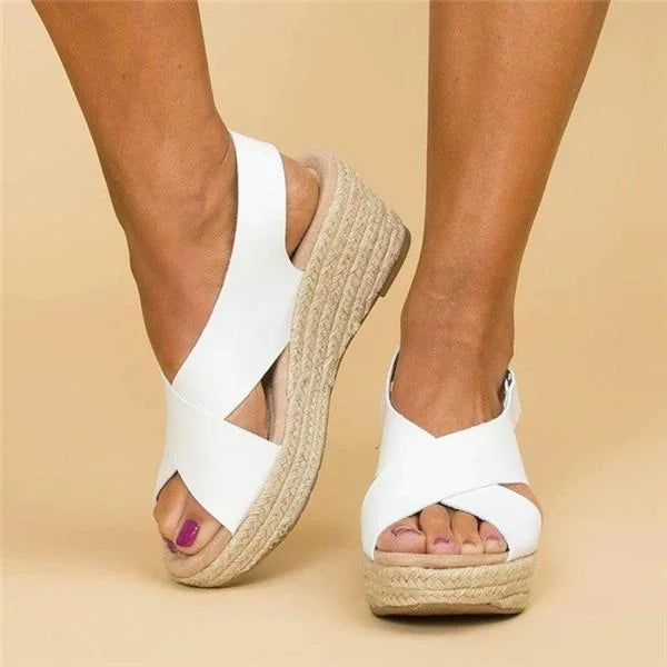 Elegant Black Espadrille Wedge Sandals for Women - Comfortable and Stylish Wedge Espadrilles 10