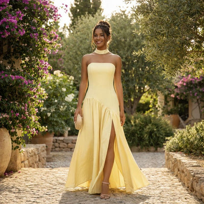 Cynthia | Strapless Maxi Dress for Women