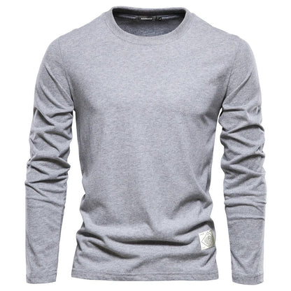 Long Sleeve O-Neck T-Shirt | Men's Long Sleeved T Shirt 1