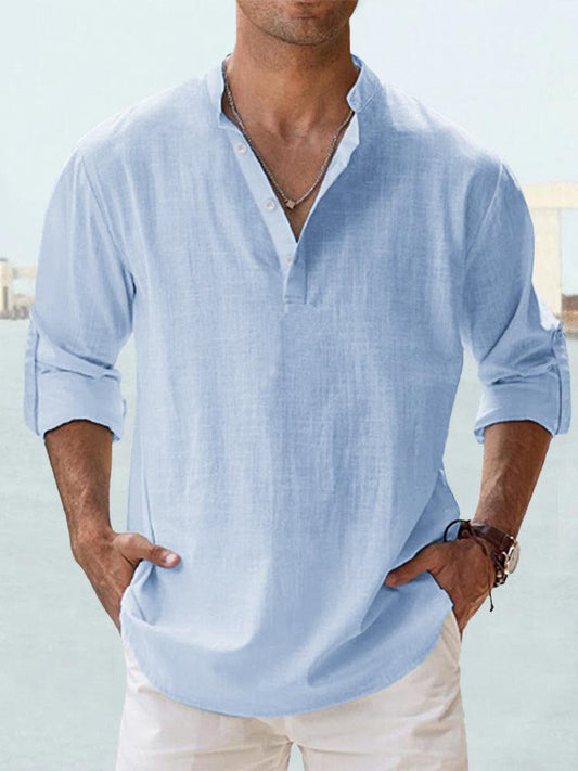 Wolff Relaxed Summer Shirt | Men's Summer Button Up Shirt 1