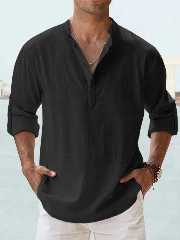Wolff Relaxed Summer Shirt | Men's Summer Button Up Shirt 3