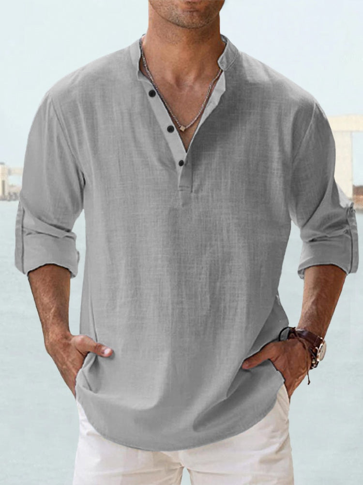 Wolff Relaxed Summer Shirt | Men's Summer Button Up Shirt 4