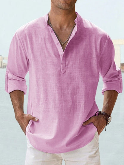 Wolff Relaxed Summer Shirt | Men's Summer Button Up Shirt 9