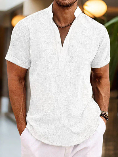Men's V-Neck Polo Shirt | Stylish Comfort for Every Occasion 3