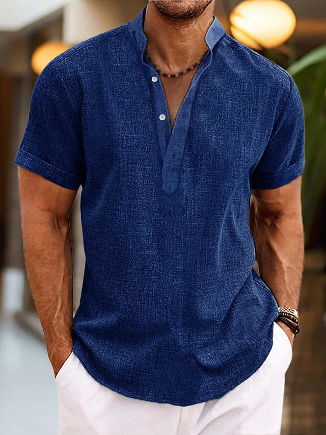 Men's V-Neck Polo Shirt | Stylish Comfort for Every Occasion 5