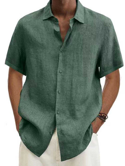 Men's Lightweight Linen Shirt | Summer Essential 1